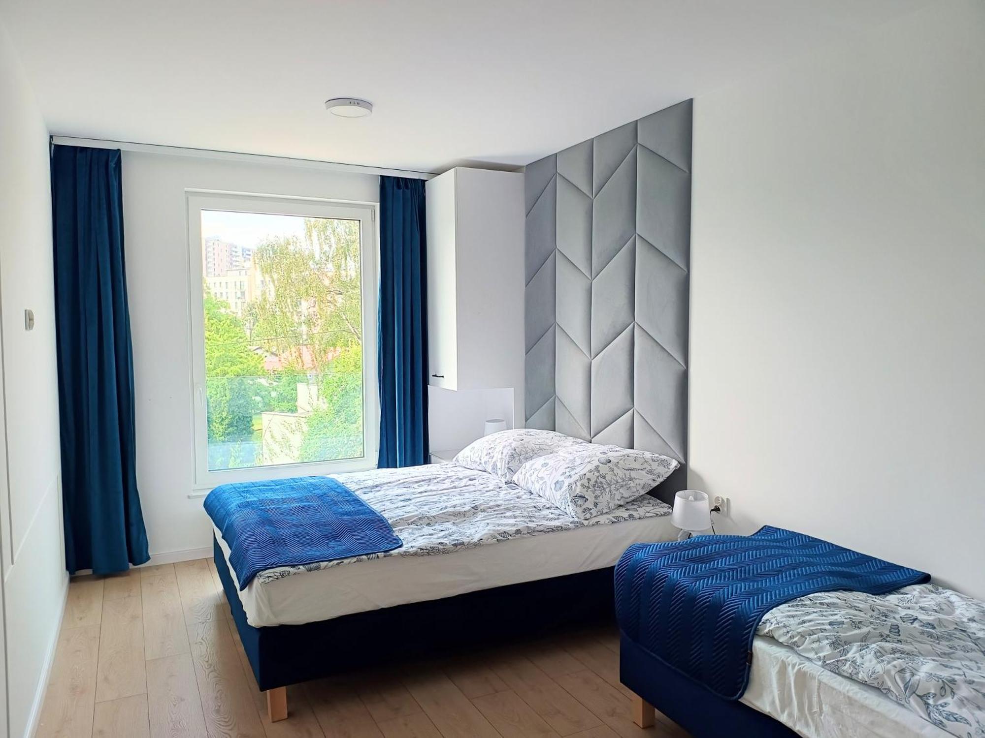 Blue Bay Apartment Gdansk Bagian luar foto